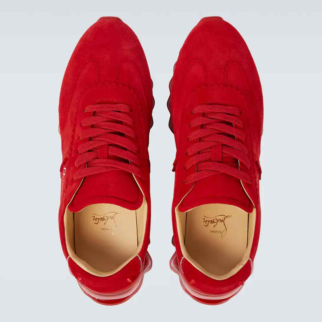 Christian Louboutin Loubishark Wildleder-Sneaker - EUR FASHION