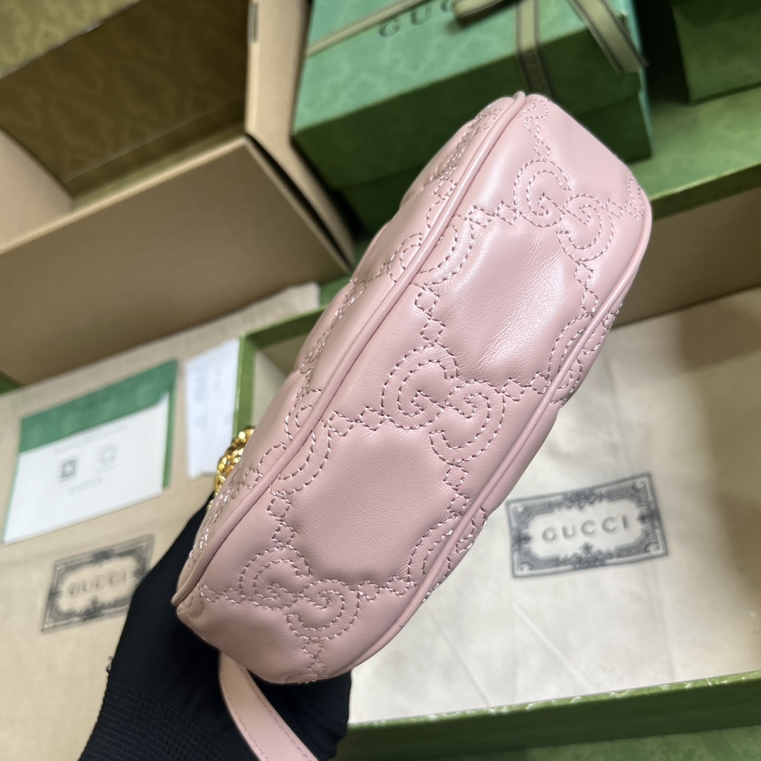 Gucci GG Matelasse Mini-Tasche (21 x 14 x 6 cm) - EUR FASHION