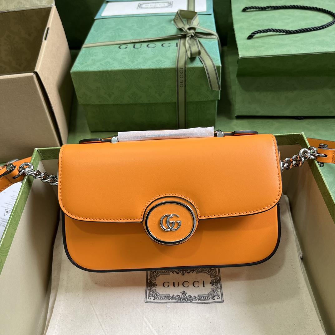 Gucci Petite GG Mini-Umhängetasche (21-10-5 cm) - EUR FASHION