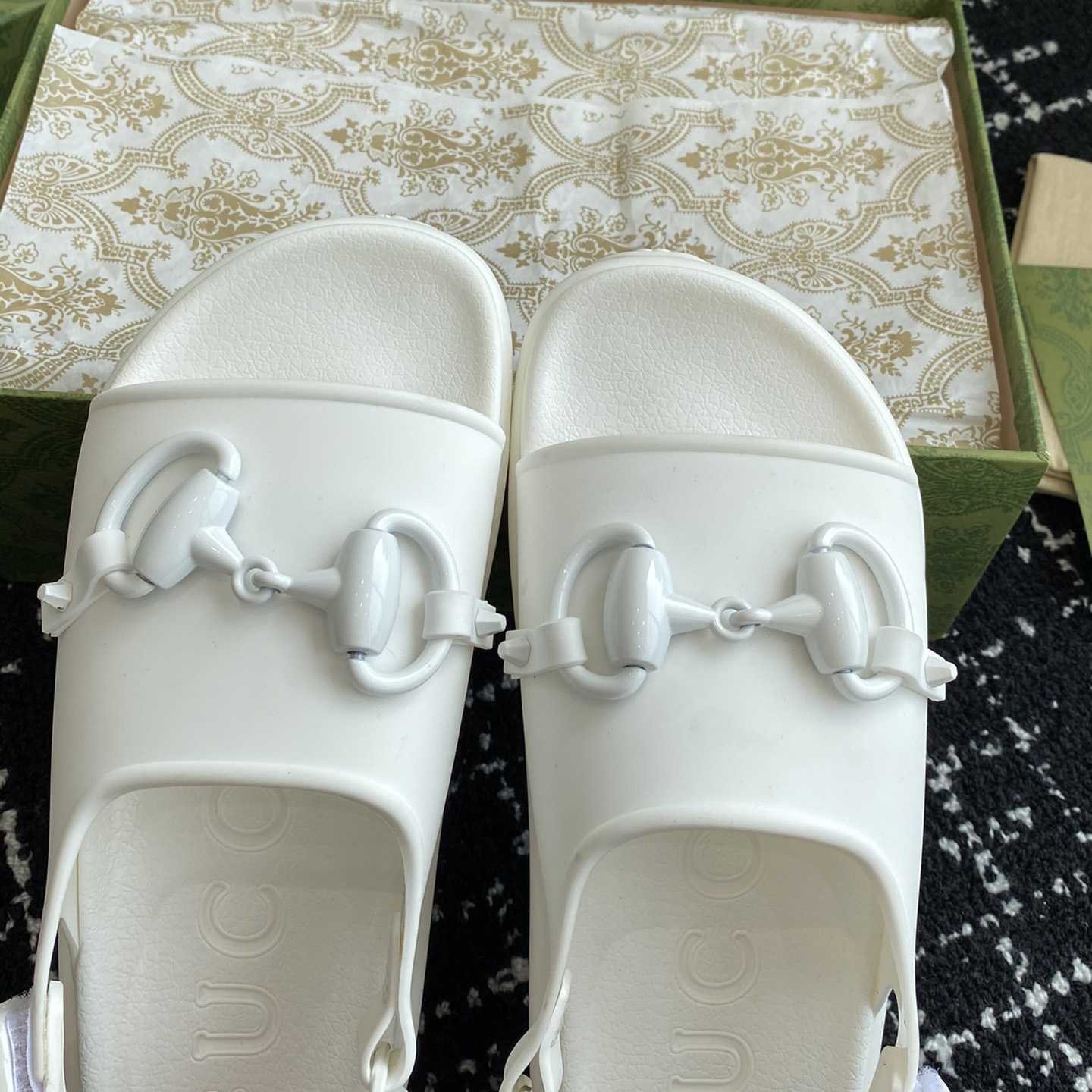 Gucci Horsebit Flatform-Sandale - EUR FASHION