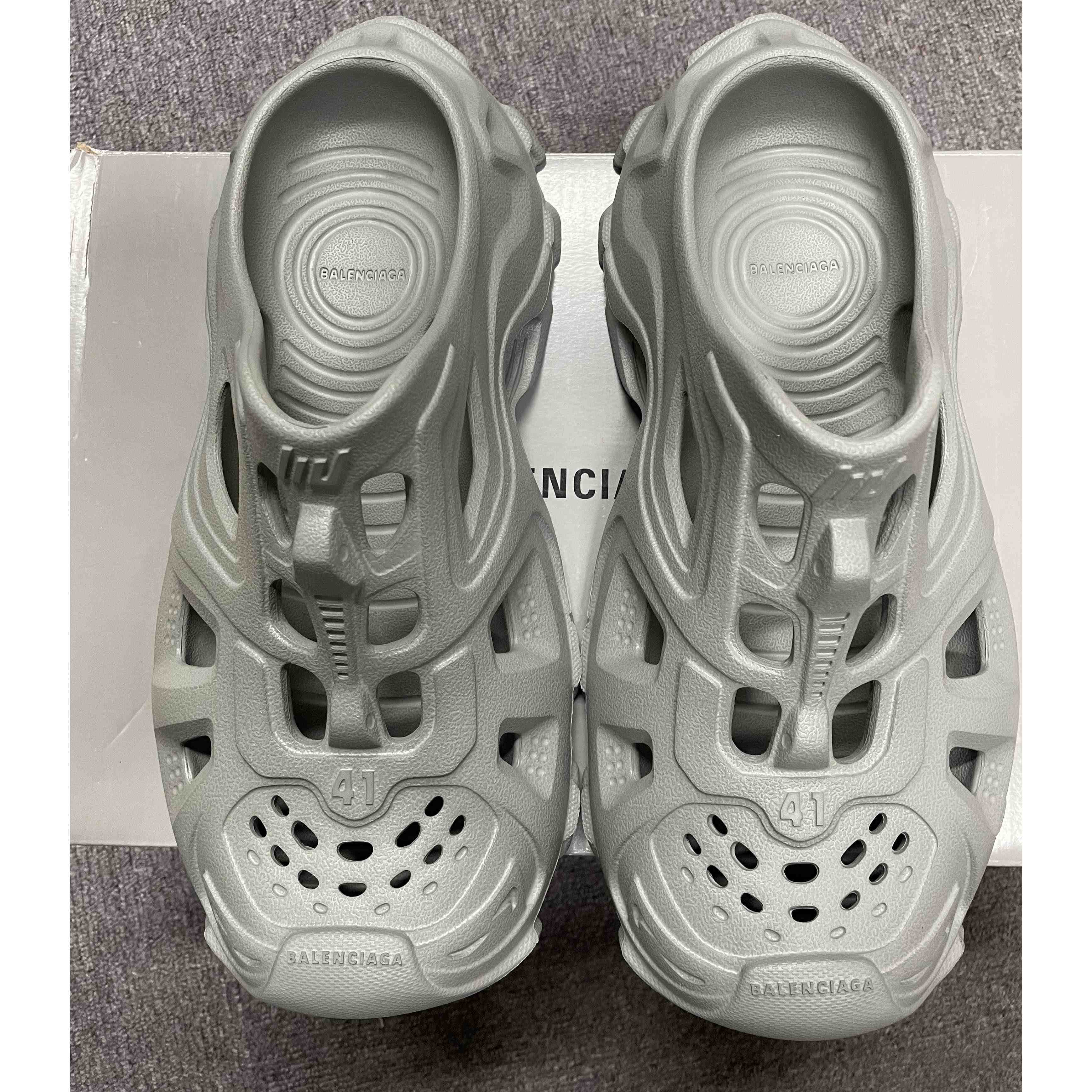 Balenciaga HD Mules in Grau - EUR FASHION