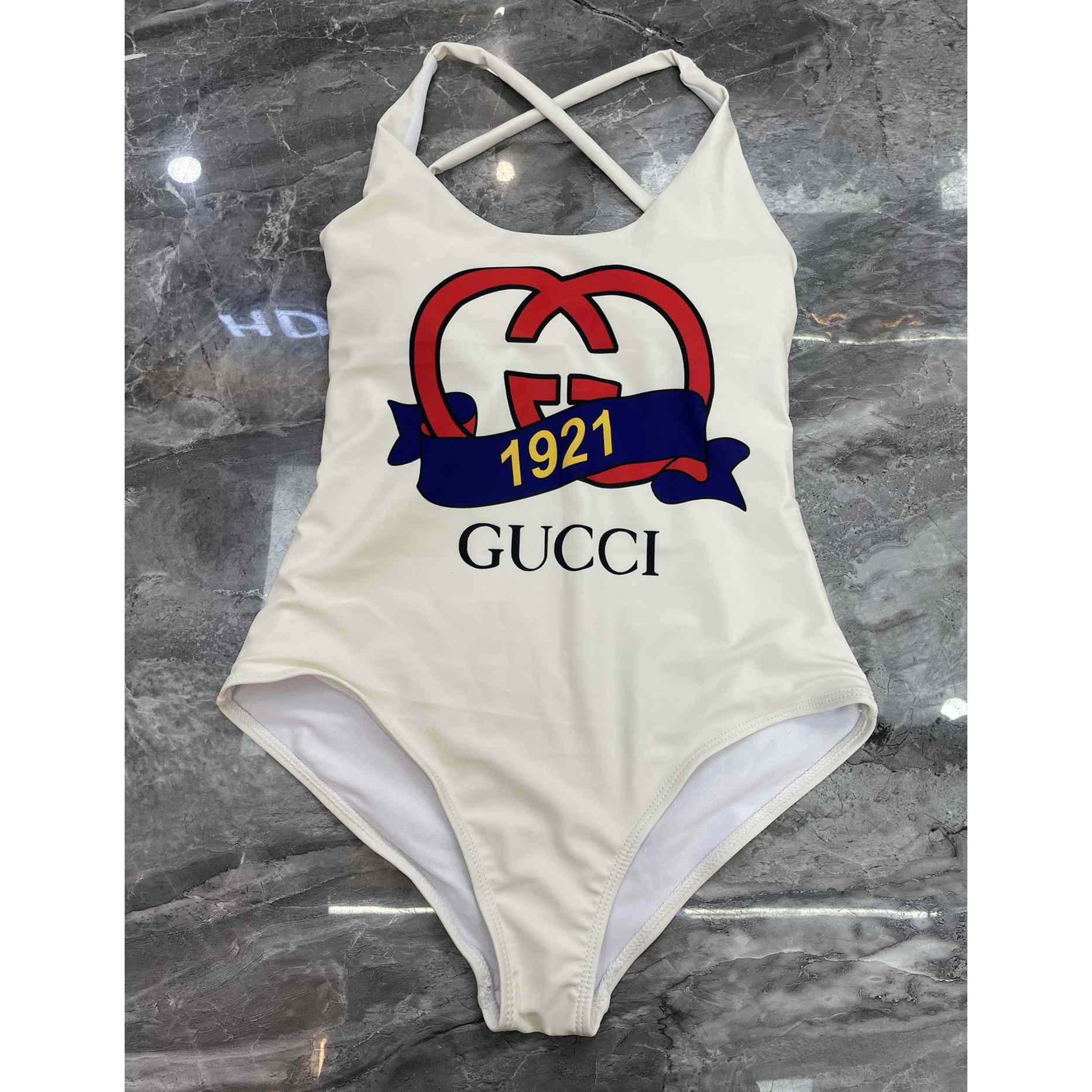 Gucci-Badeanzug aus glitzerndem Jersey - EUR FASHION