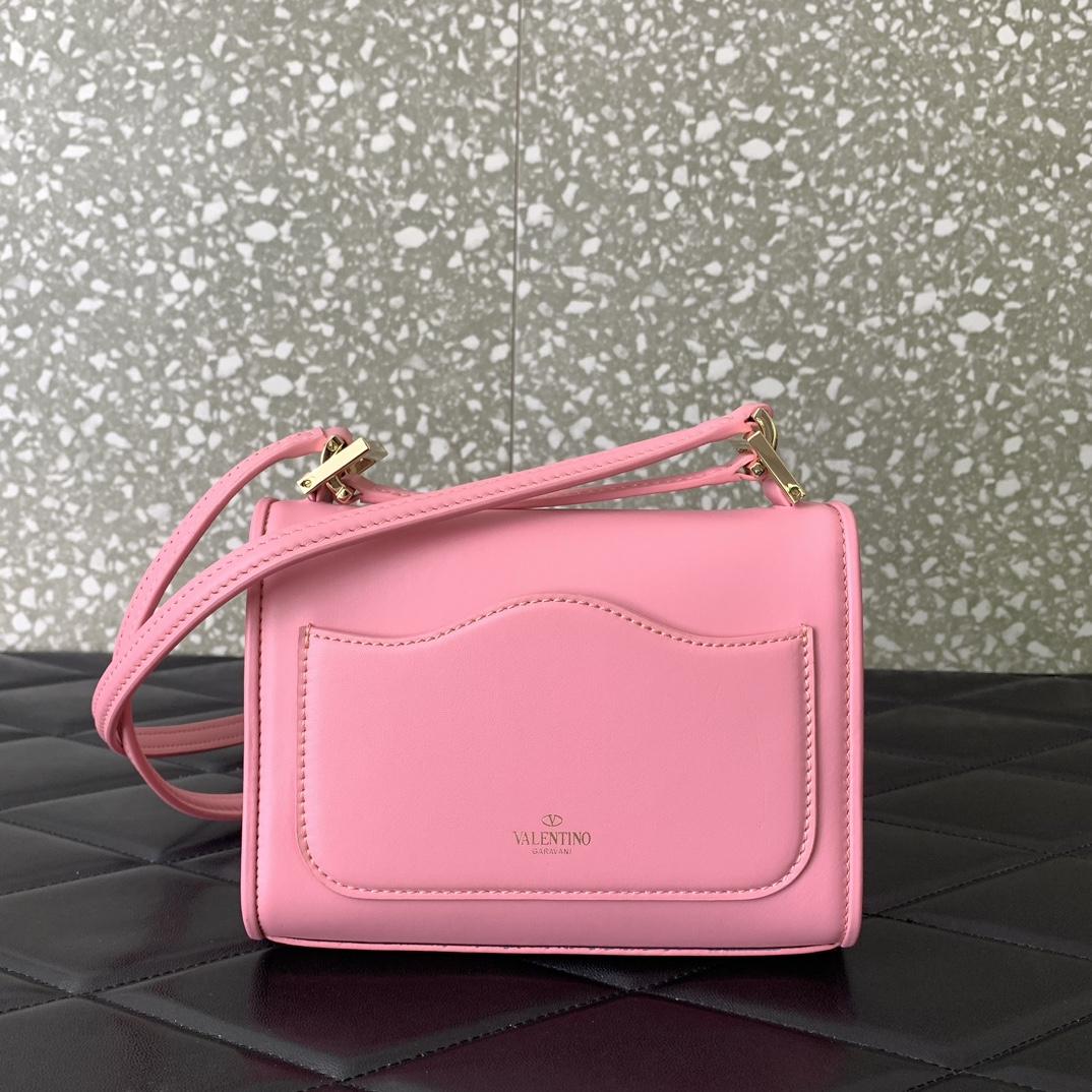 Valenti Kleine VLogo-Schultertasche aus Kalbsleder - EUR FASHION