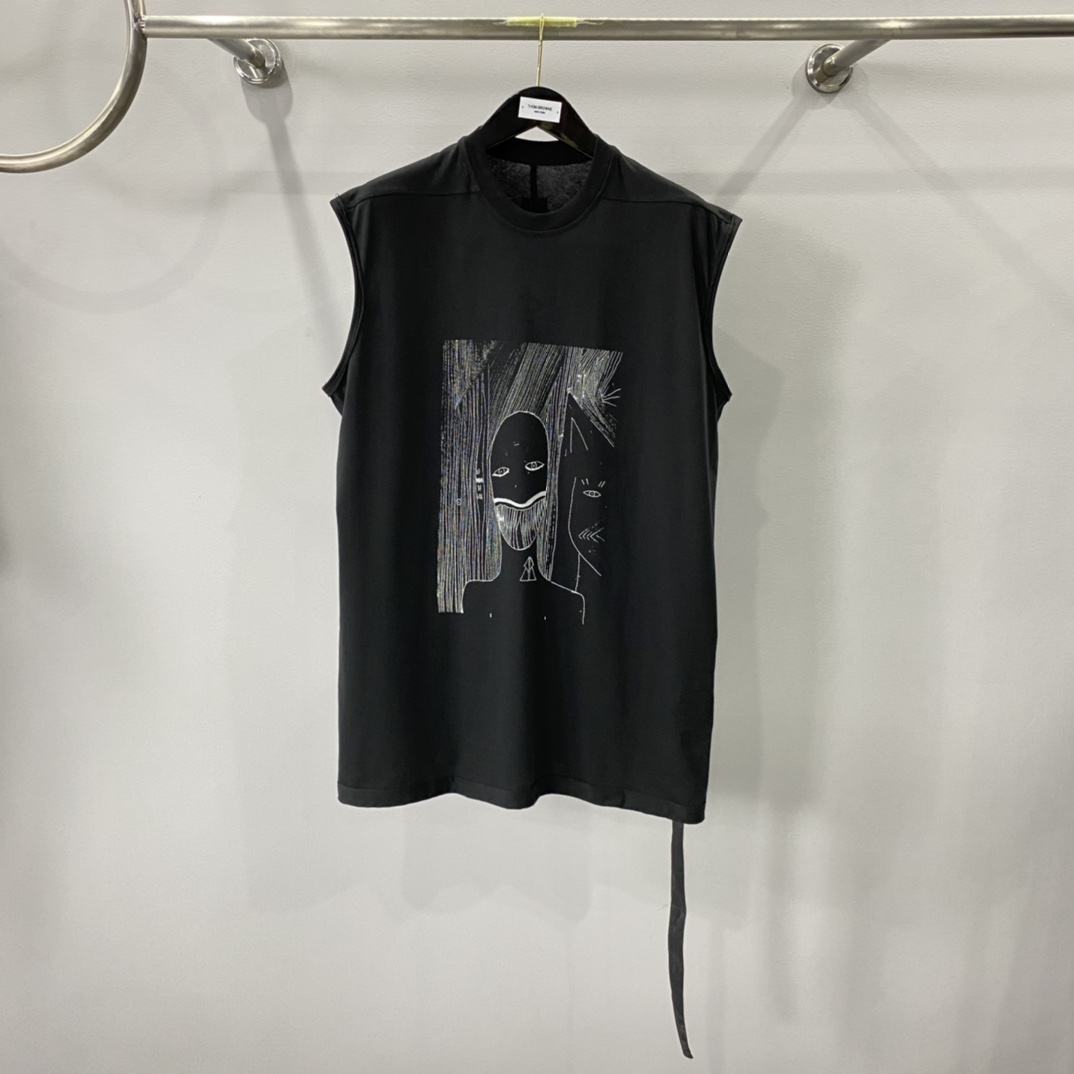 Rick Owens Drkshdw Strobe Ärmelloses Tanktop - EUR FASHION