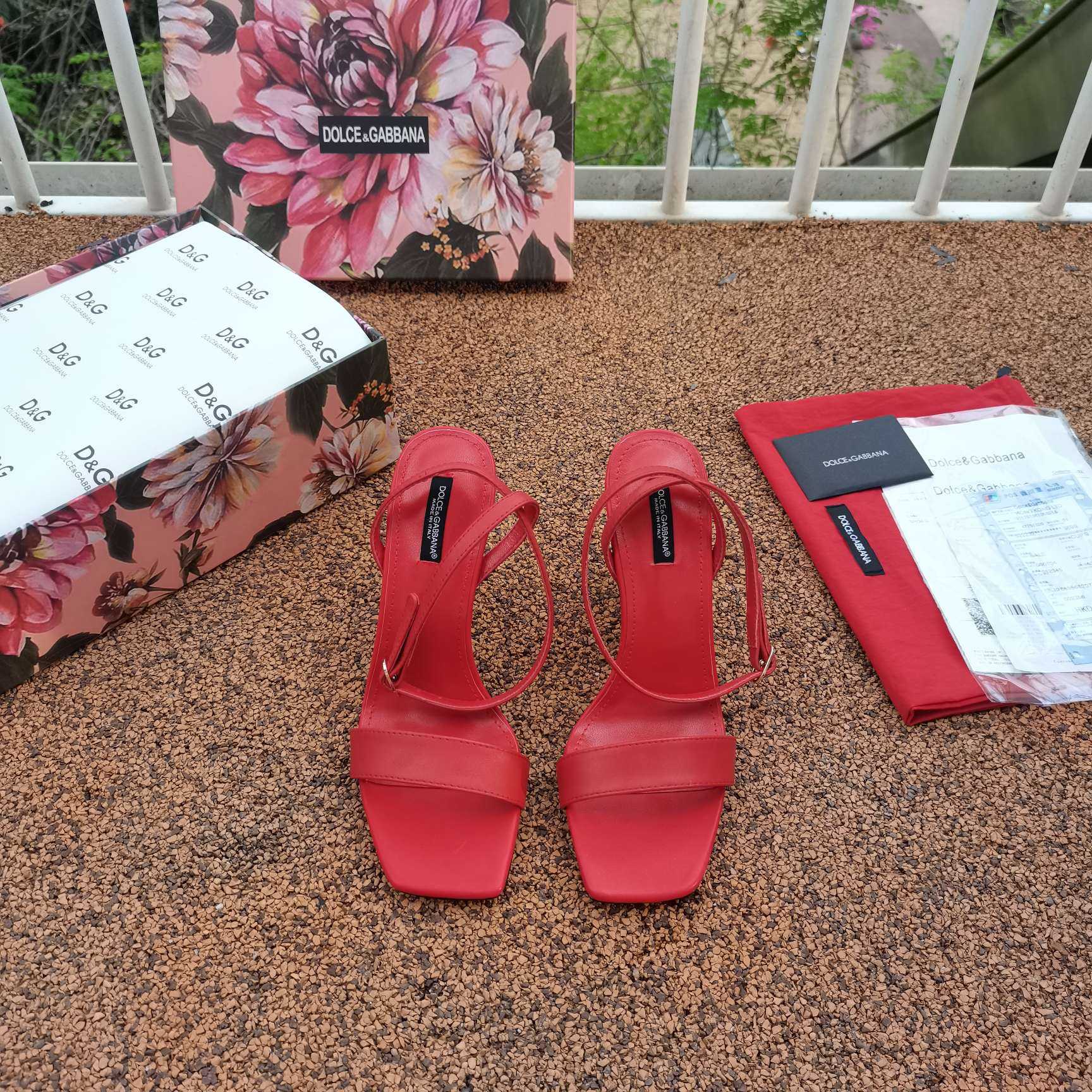 Dolce & Gabbana Keira DG Heel Sandalen - EUR FASHION