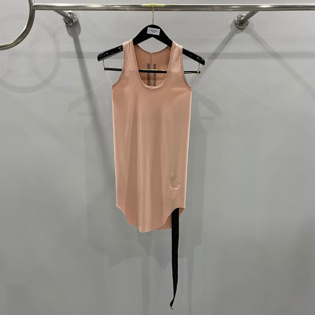 Rick Owens Drkshdw Tanktop mit abgerundetem Saum - EUR FASHION