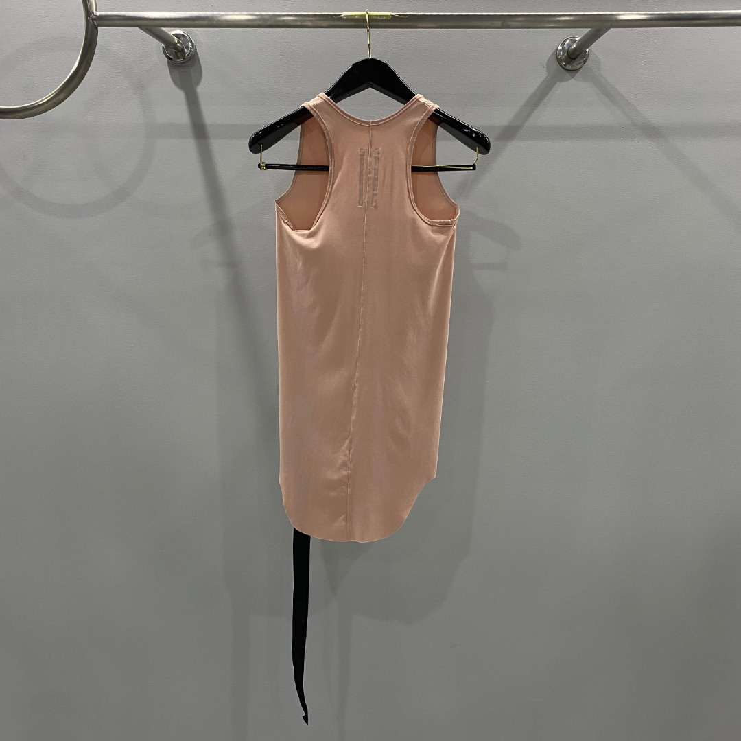 Rick Owens Drkshdw Tanktop mit abgerundetem Saum - EUR FASHION