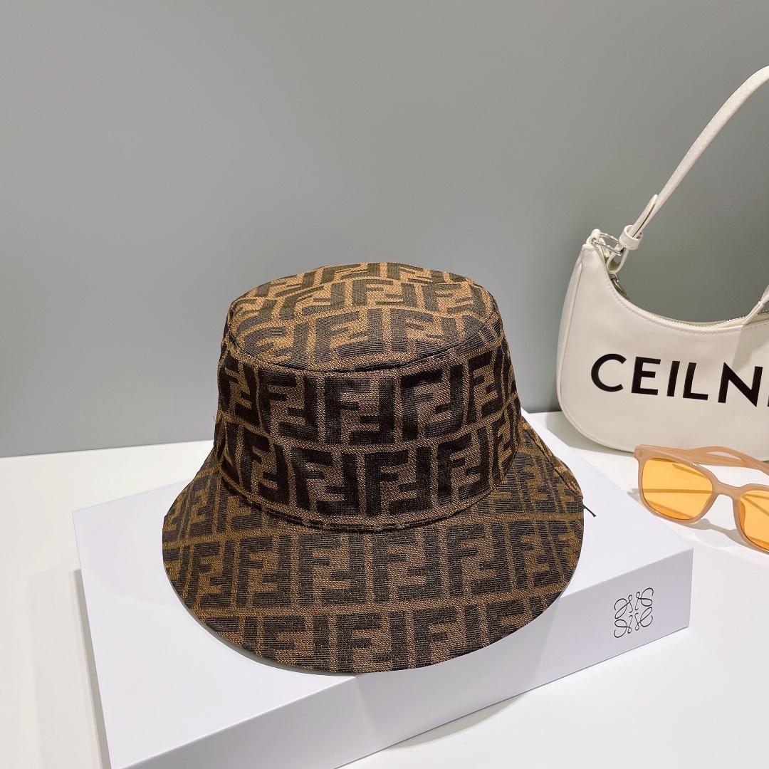 Fendi FF Bucket Hat - EUR FASHION