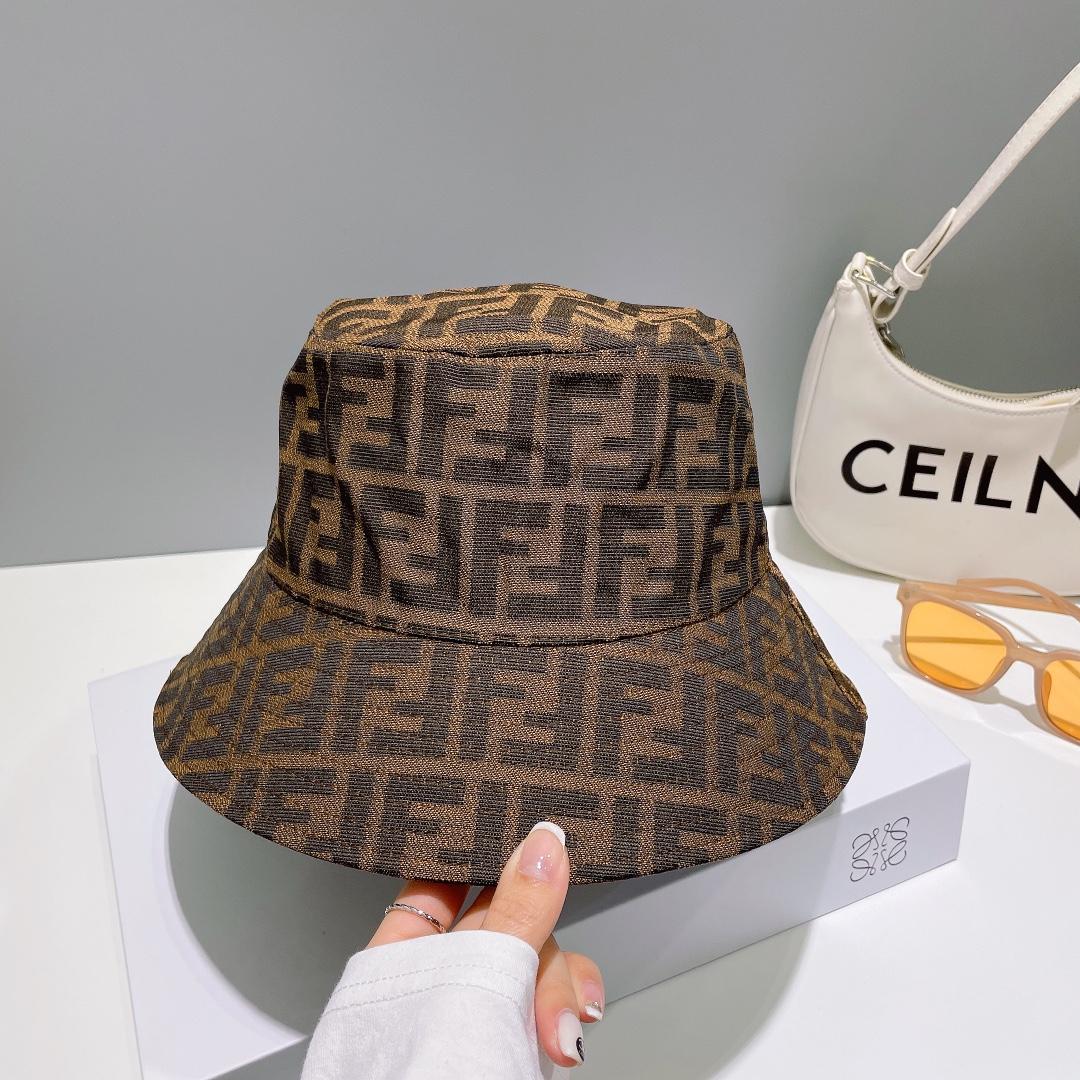 Fendi FF Bucket Hat - EUR FASHION