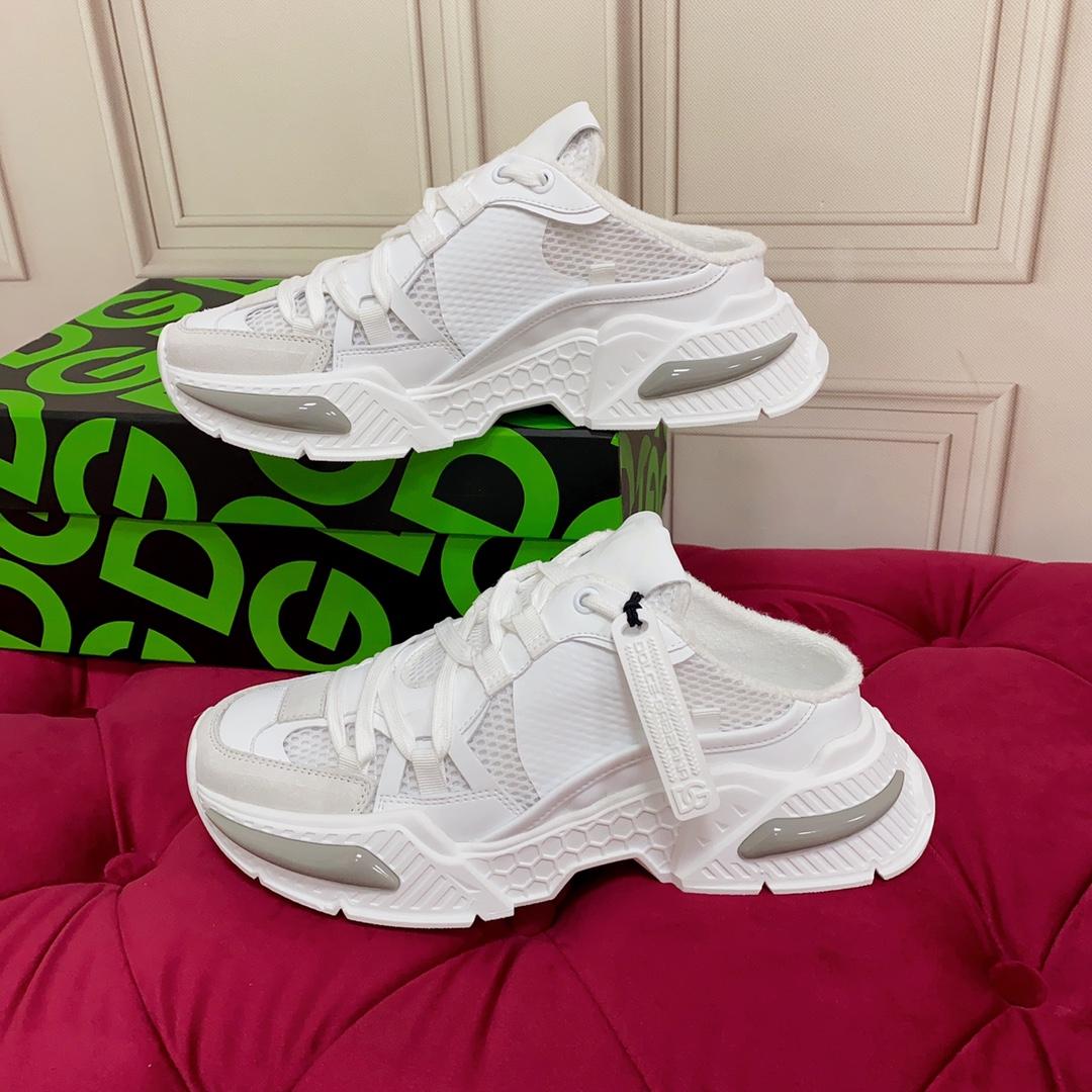 Dolce & Gabbana Airmaster Mule Sneakers aus Materialmix - EUR FASHION