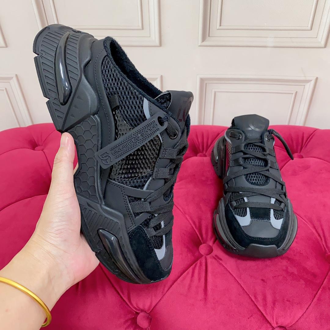 Dolce & Gabbana Airmaster Mule Sneakers aus Materialmix - EUR FASHION
