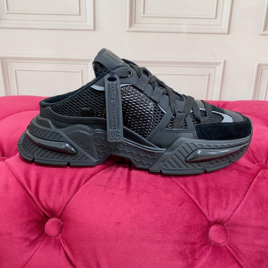 Dolce & Gabbana Airmaster Mule Sneakers aus Materialmix - EUR FASHION