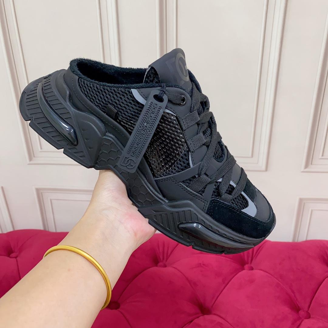 Dolce & Gabbana Airmaster Mule Sneakers aus Materialmix - EUR FASHION