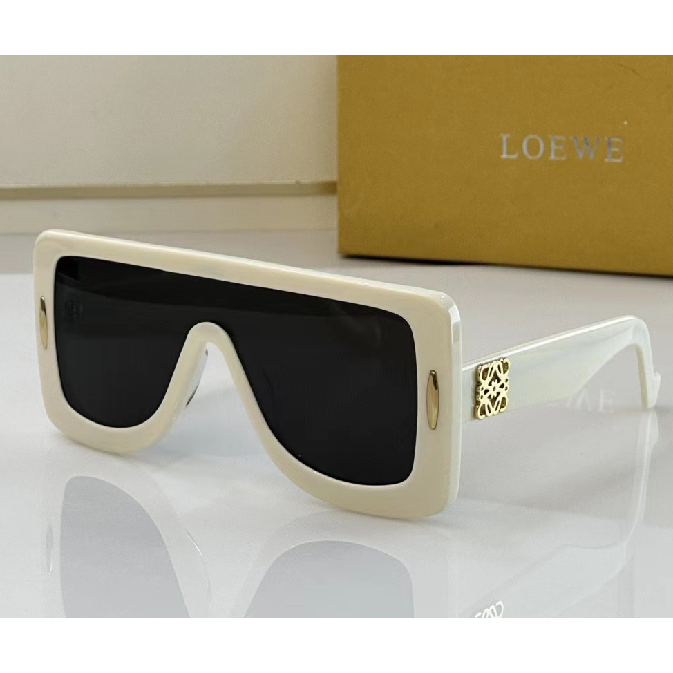 Loewe – klobige Anagram-Masken-Sonnenbrille - EUR FASHION