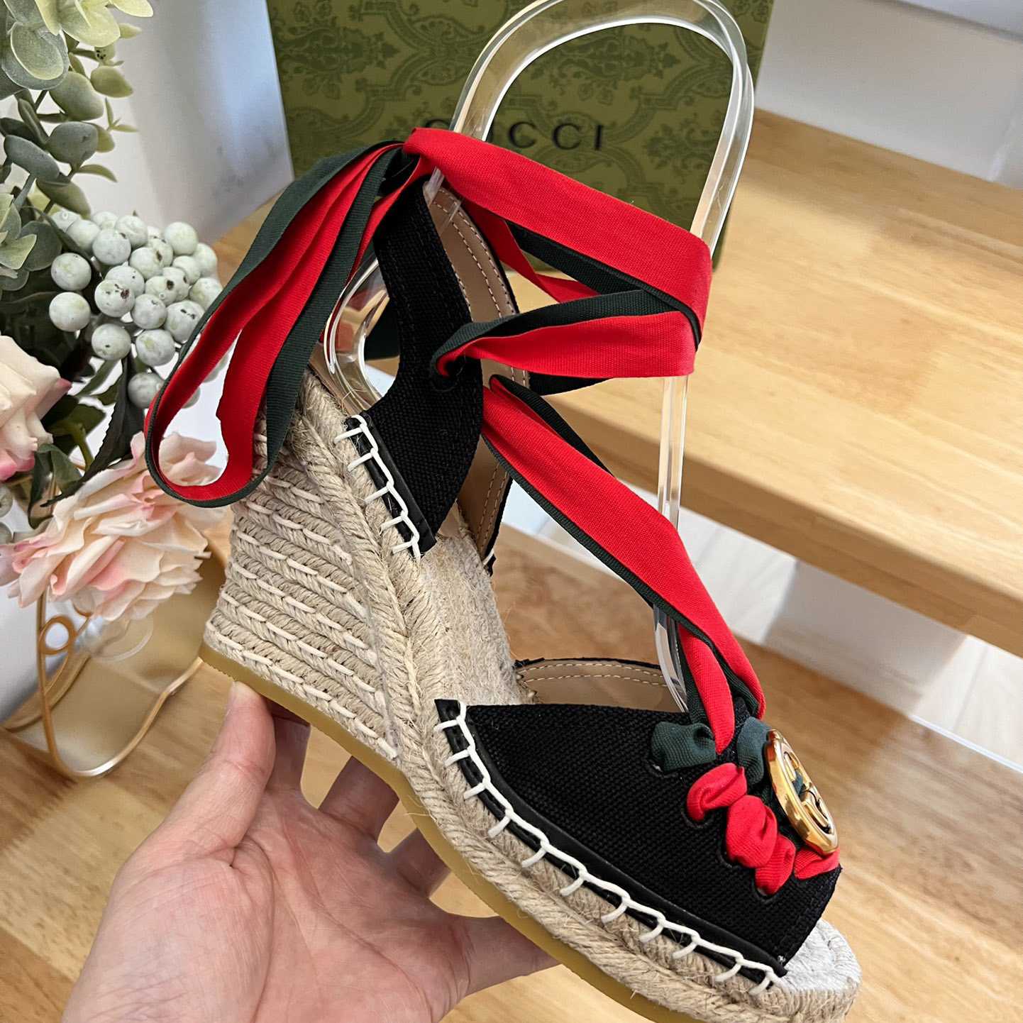 Gucci Espadrille-Sandale für Damen - EUR FASHION