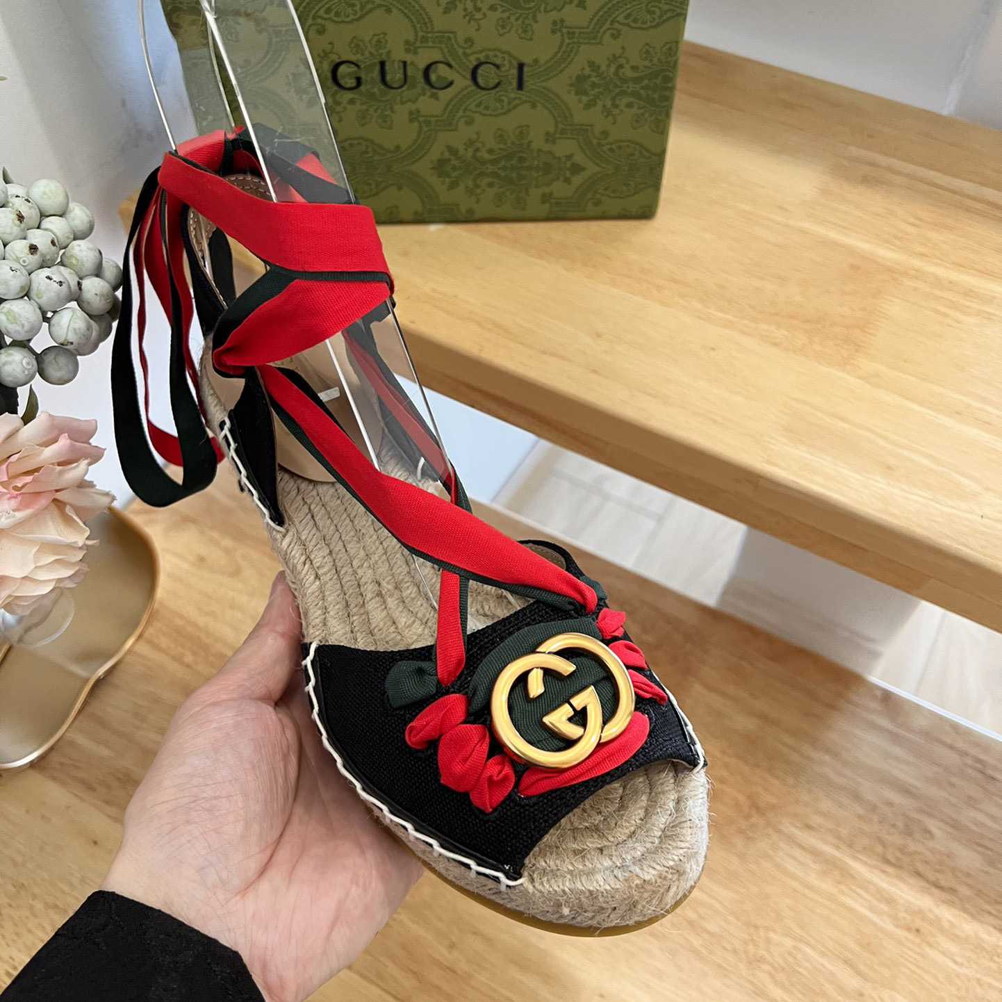 Gucci Espadrille-Sandale für Damen - EUR FASHION