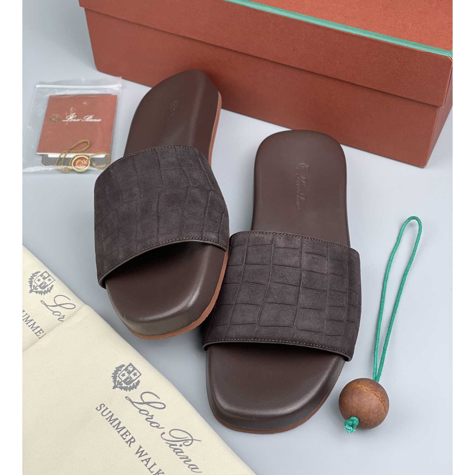 Loro Piana Slide-Sandale - EUR FASHION