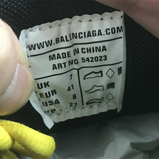 Balenciaga Track Graffiti-Sneaker in Gelb - EUR FASHION