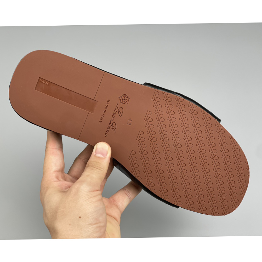 Loro Piana Slide-Sandale - EUR FASHION