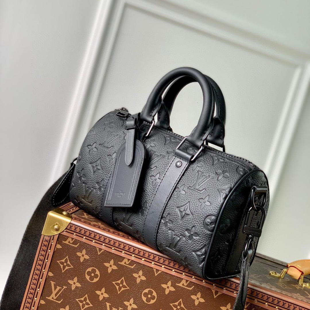 Louis Vuitton CKeepall Bandoulière 25 Taurillon-Monogramm (25 x 15 x 11 cm) M20900 - EUR FASHION
