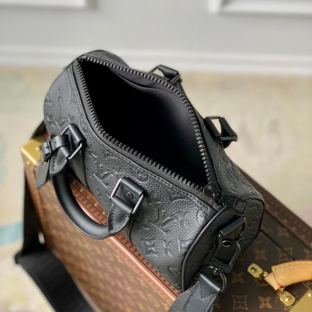Louis Vuitton CKeepall Bandoulière 25 Taurillon-Monogramm (25 x 15 x 11 cm) M20900 - EUR FASHION