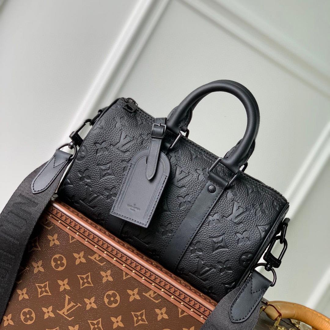 Louis Vuitton CKeepall Bandoulière 25 Taurillon-Monogramm (25 x 15 x 11 cm) M20900 - EUR FASHION