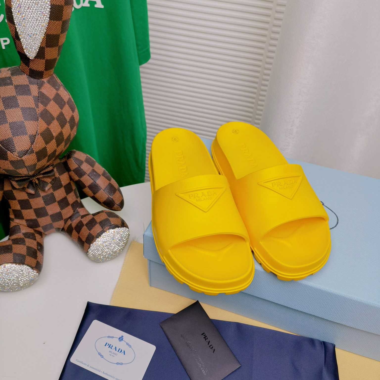 Prada-Gummi-Slides - EUR FASHION