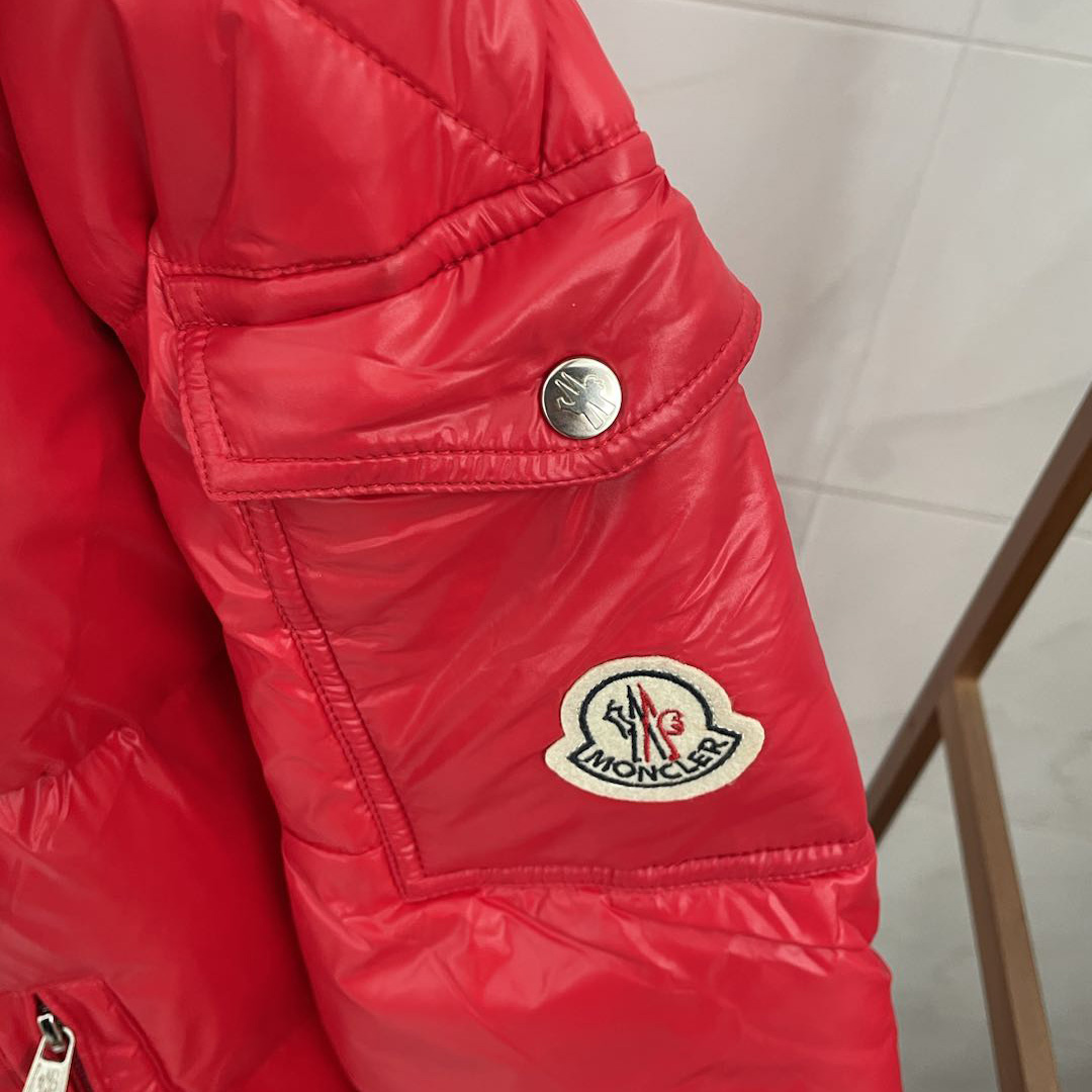 Moncler lange Daunenjacke - EUR FASHION