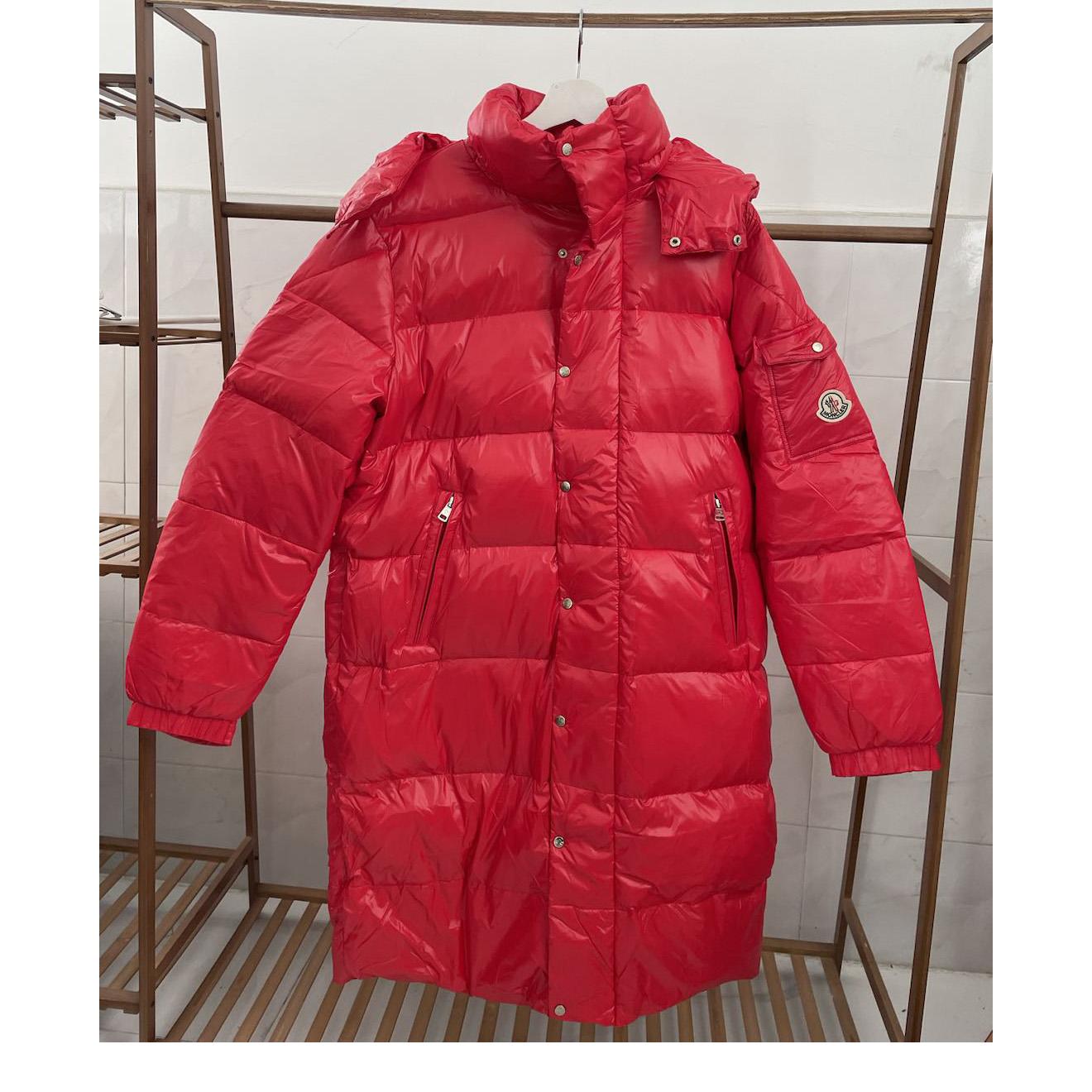 Moncler lange Daunenjacke - EUR FASHION