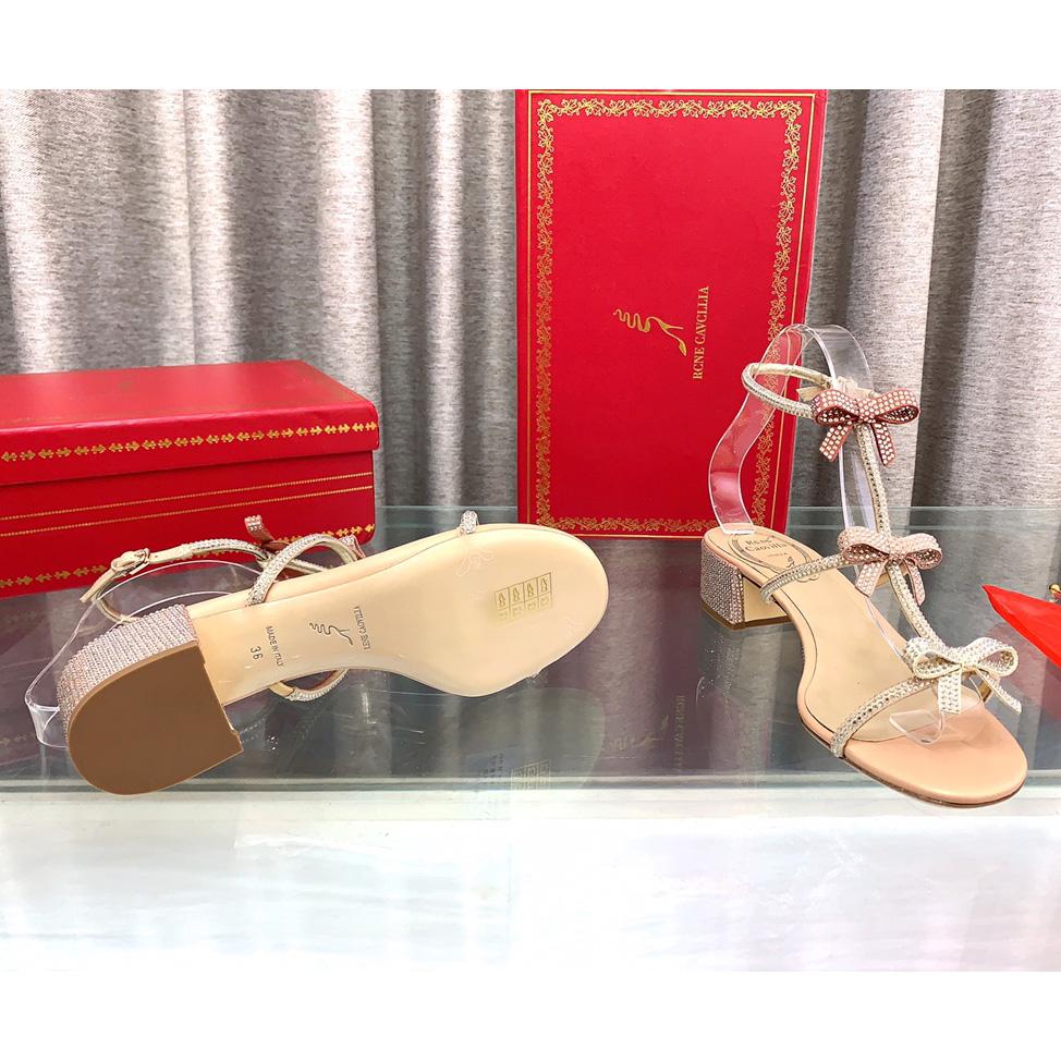 Rene Caovilla Sandalen mit Knöchelschnürung Caterina - EUR FASHION