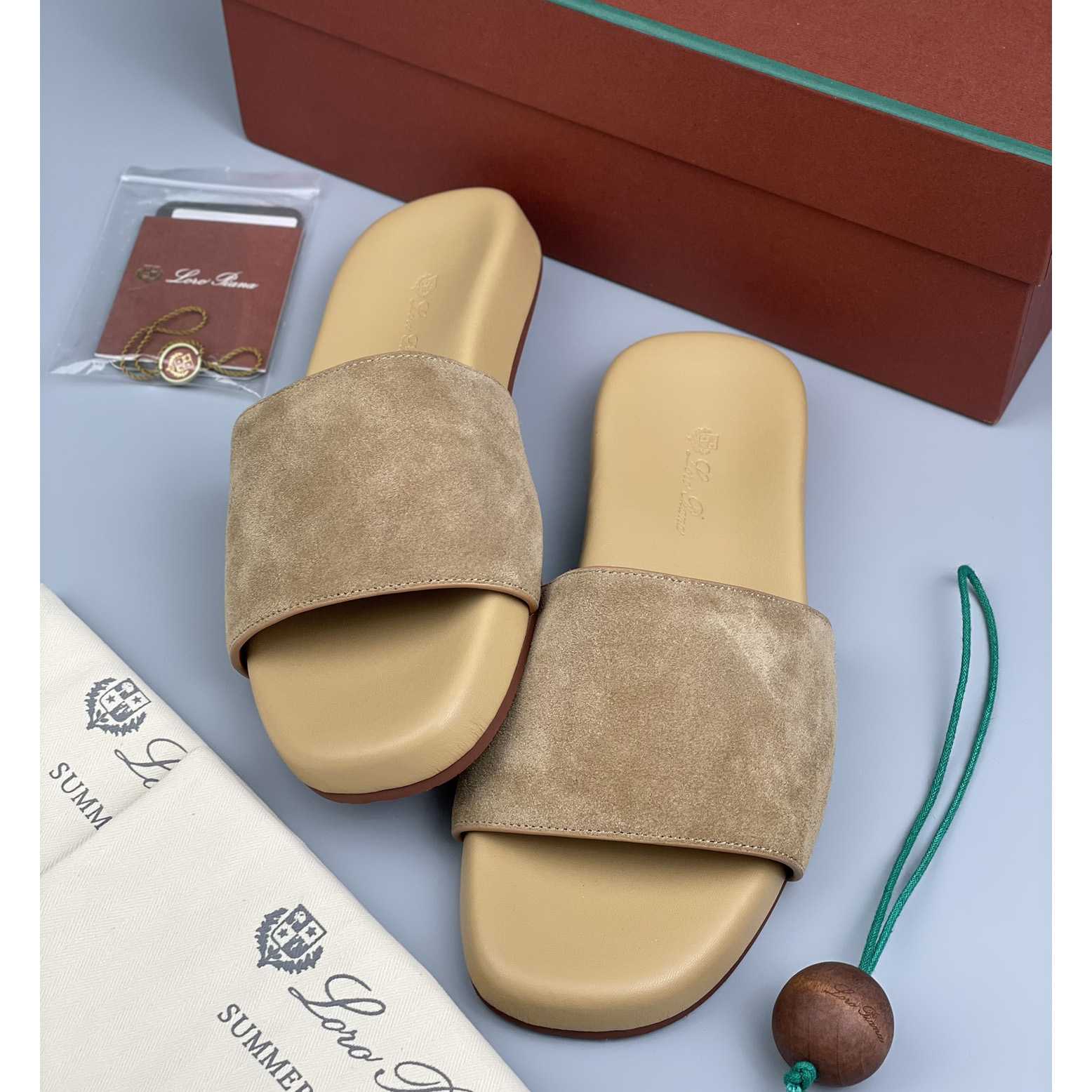 Loro Piana Slide-Sandale - EUR FASHION