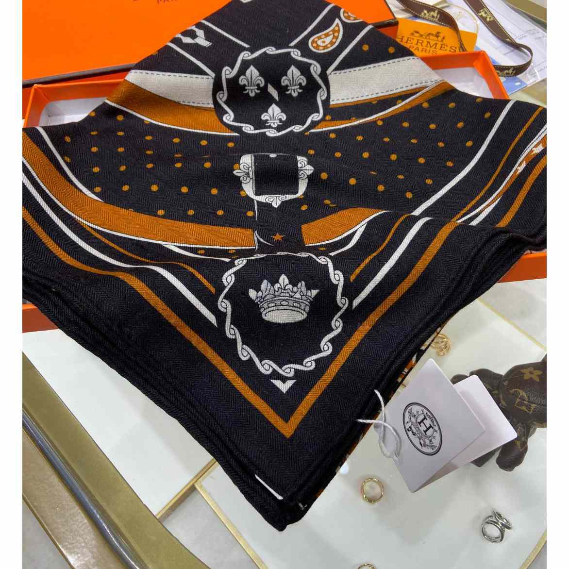 Hermes La Promenade Du Matin Bandana-Schal 140 - EUR FASHION