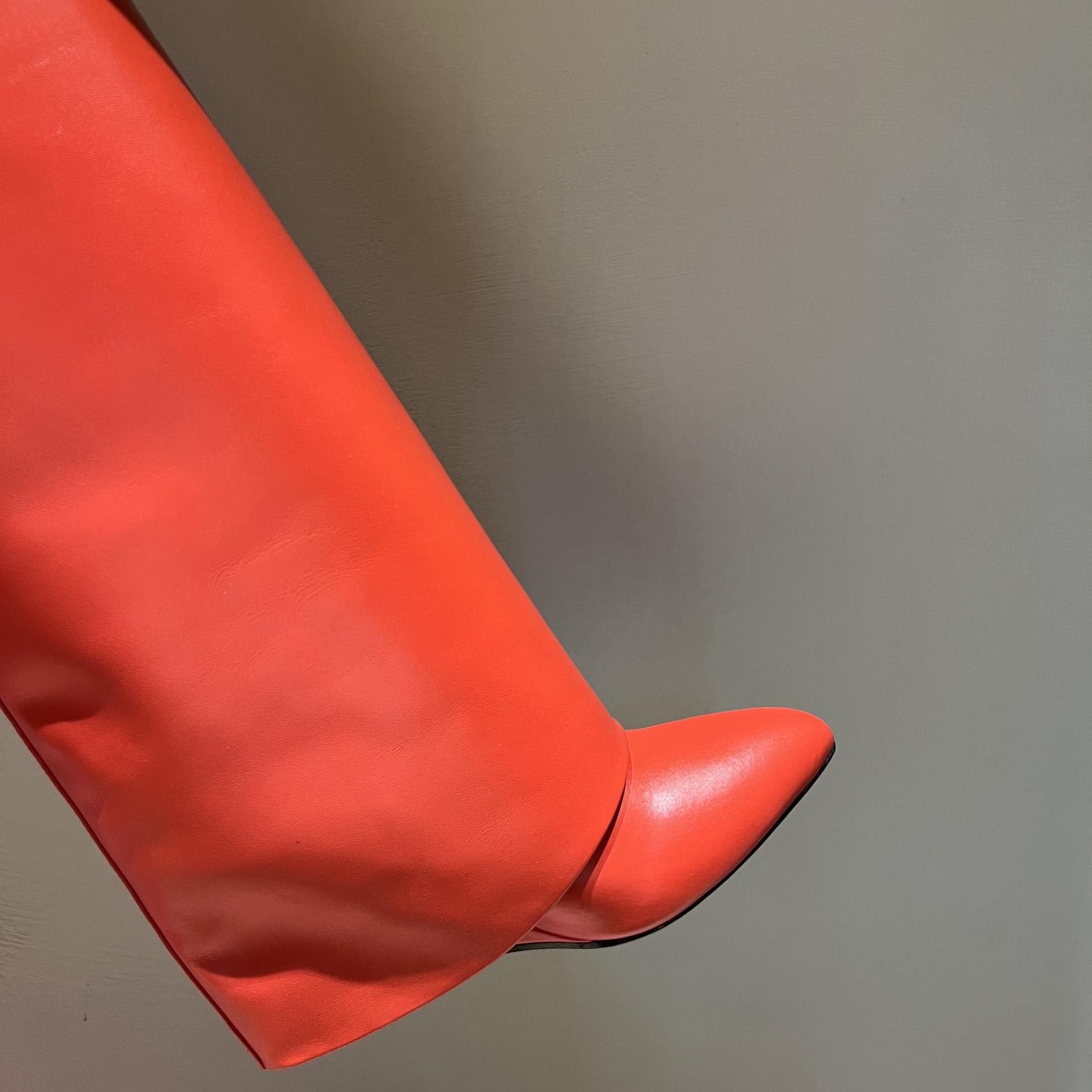 Givenchy Shark Lock Stiefeletten aus Leder - EUR FASHION