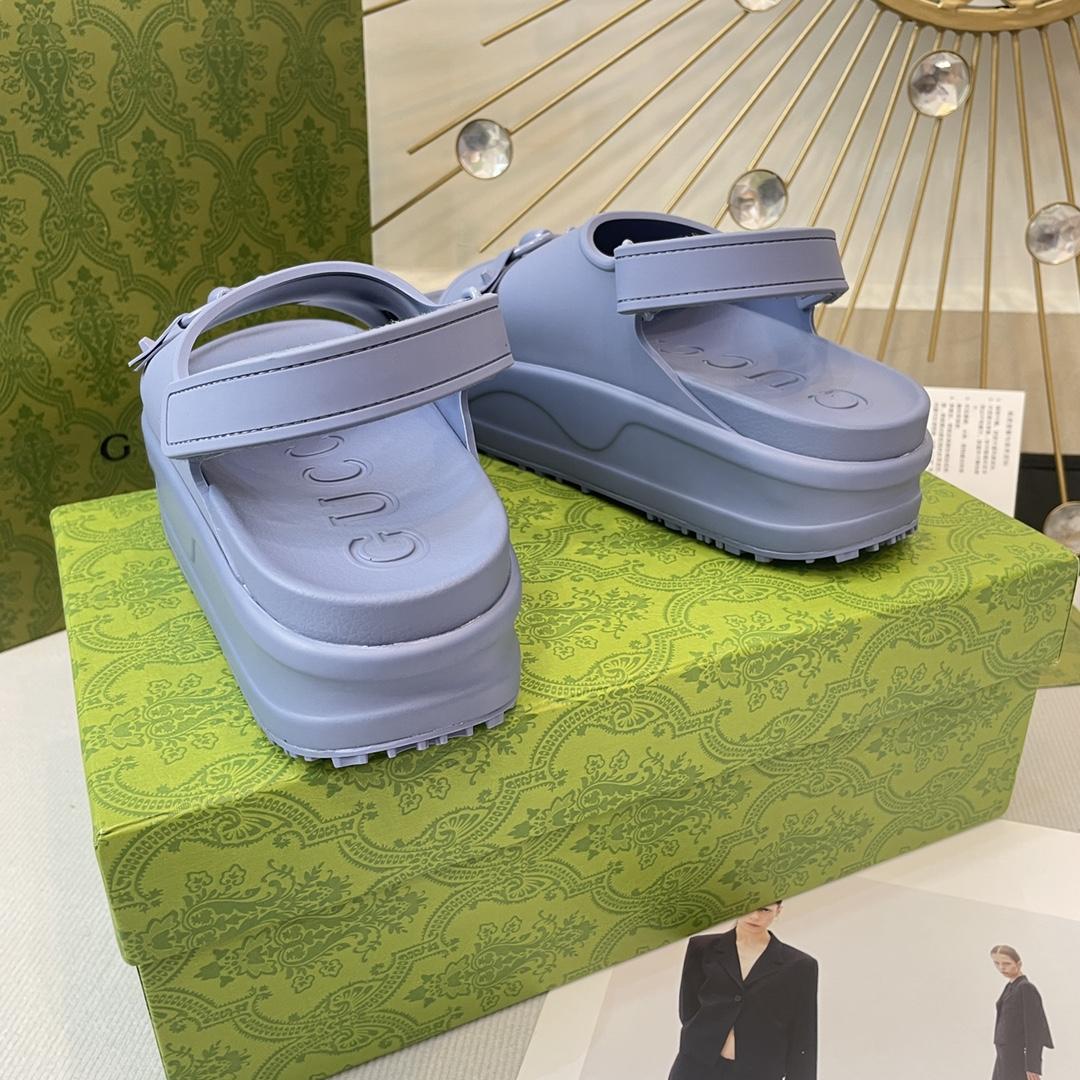 Gucci Horsebit Flatform-Sandale - EUR FASHION