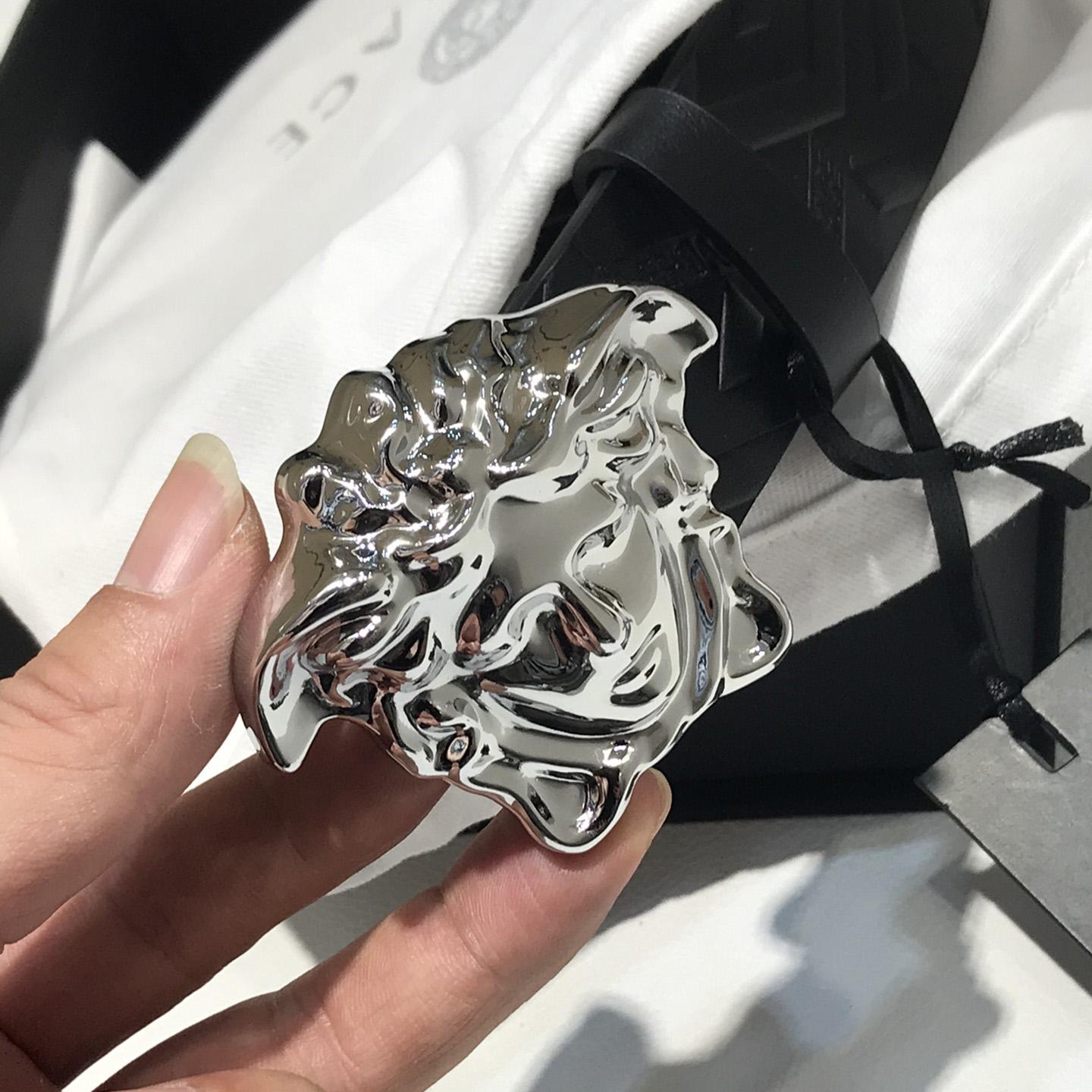 Versace Medusa Ledergürtel 38 mm - EUR FASHION