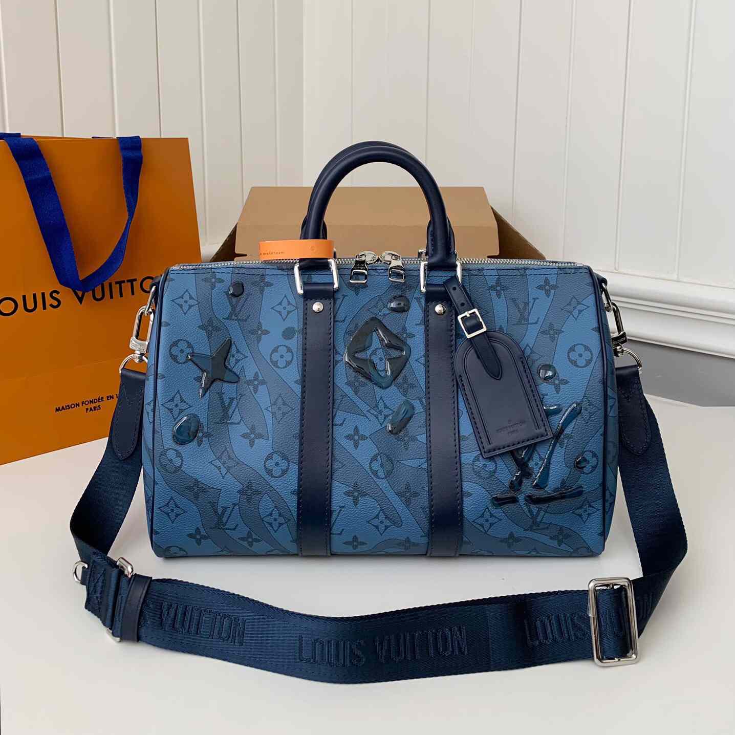 Louis Vuitton Keepall Bandouliere 35(34*21*16cm) M22573 - EUR FASHION