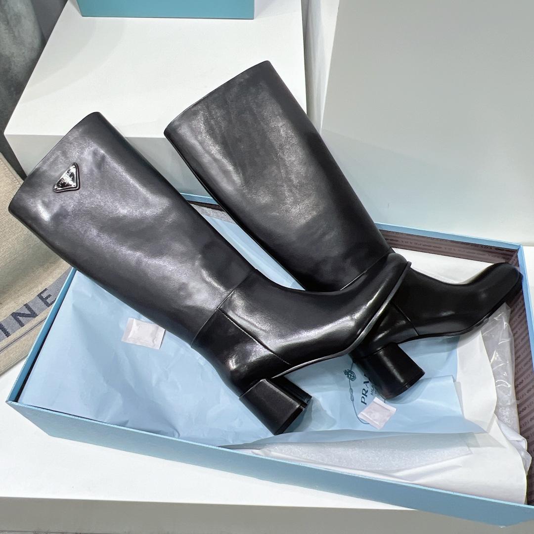 Prada-Lederstiefel - EUR FASHION