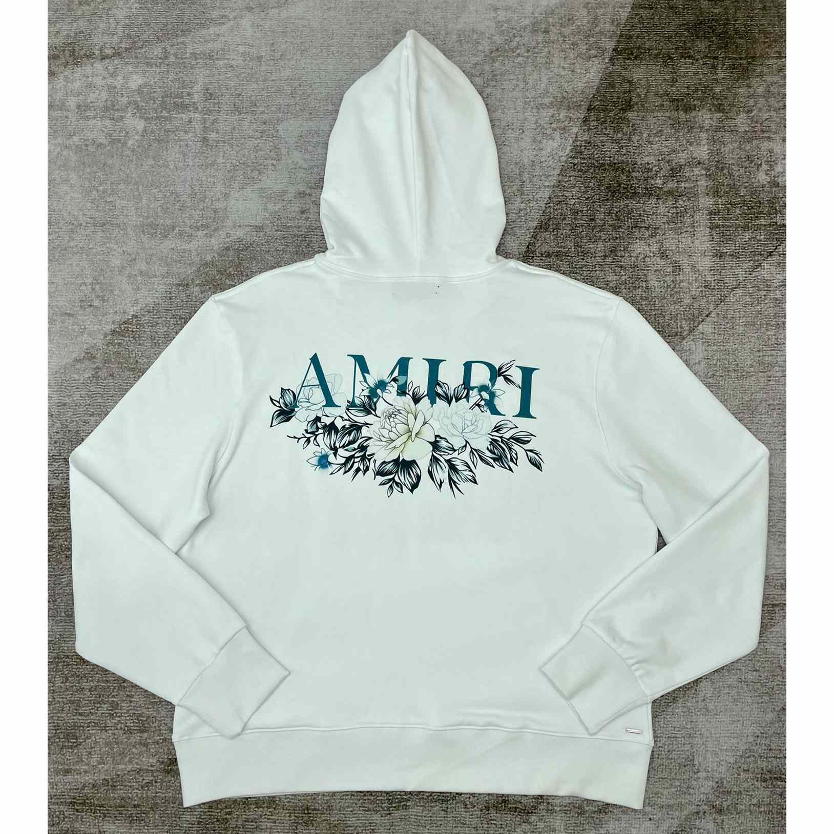 Amiri Blumen-Hoodie mit Amiri-Logo - EUR FASHION