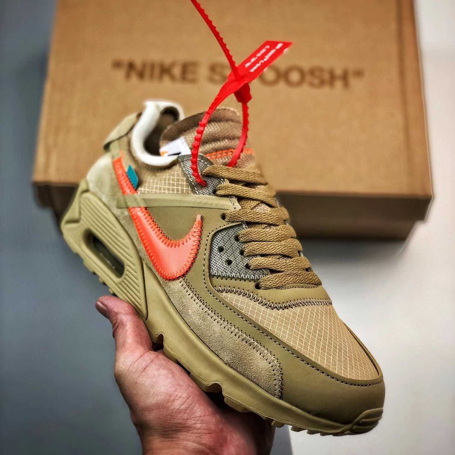 Off-White x Air Max 90 The 10 Sneakers AA7293-200 - EUR FASHION