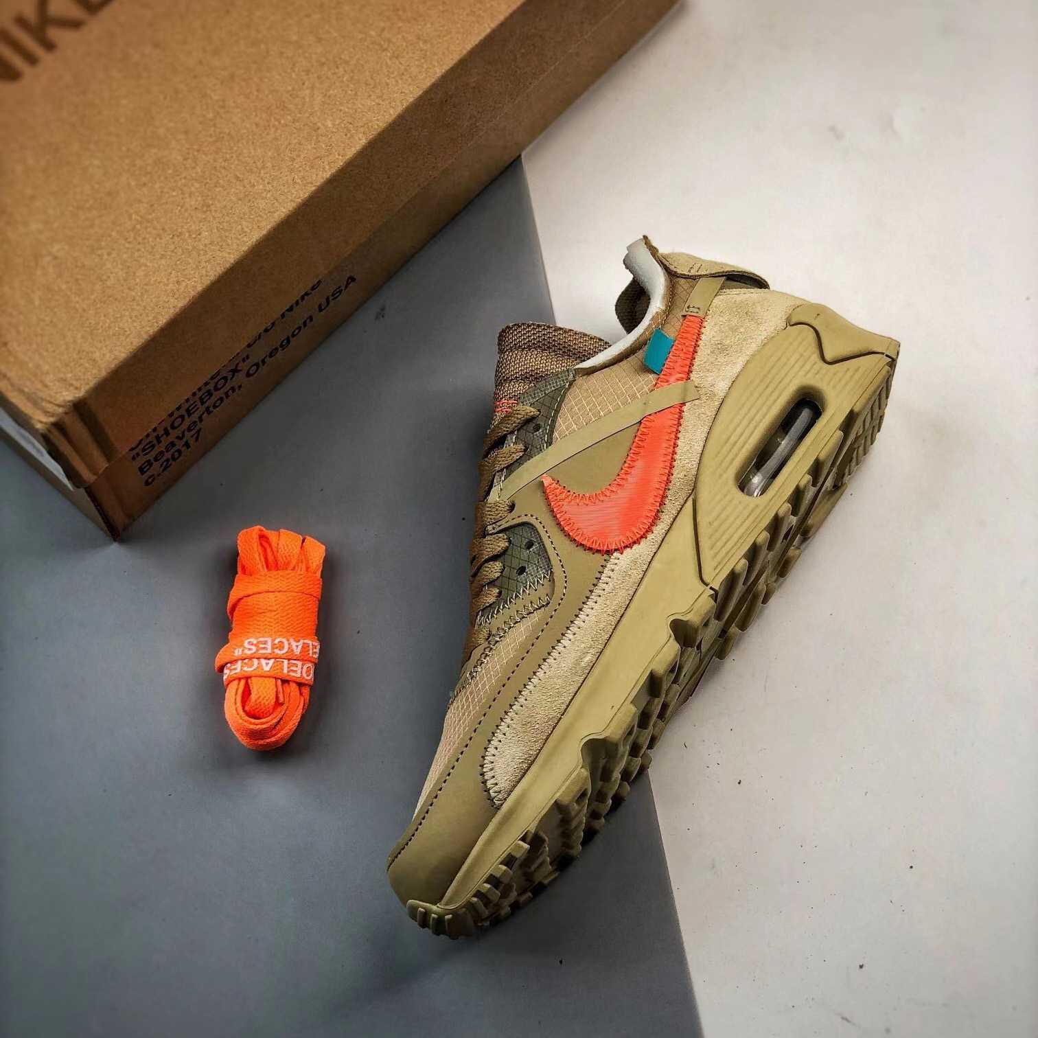 Off-White x Air Max 90 The 10 Sneakers AA7293-200 - EUR FASHION