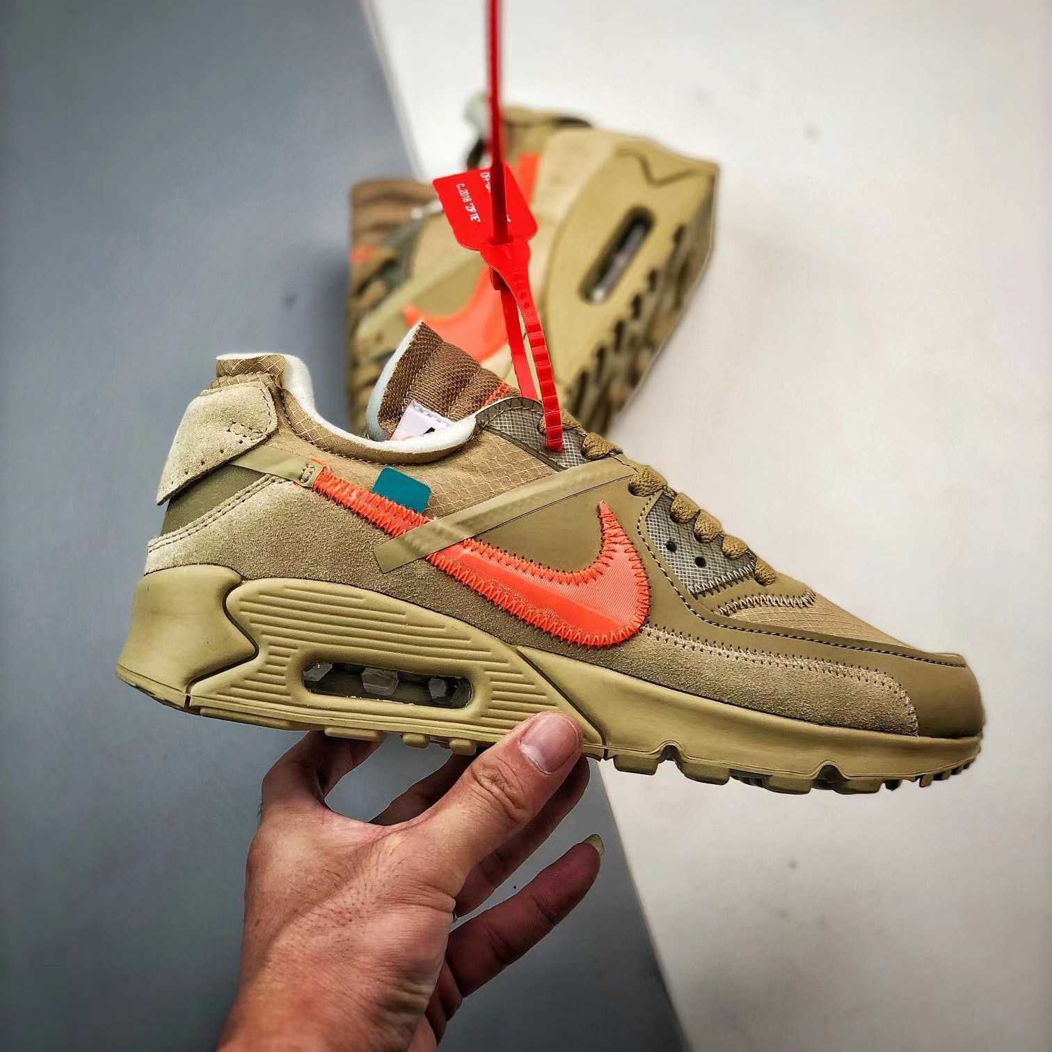 Off-White x Air Max 90 The 10 Sneakers AA7293-200 - EUR FASHION