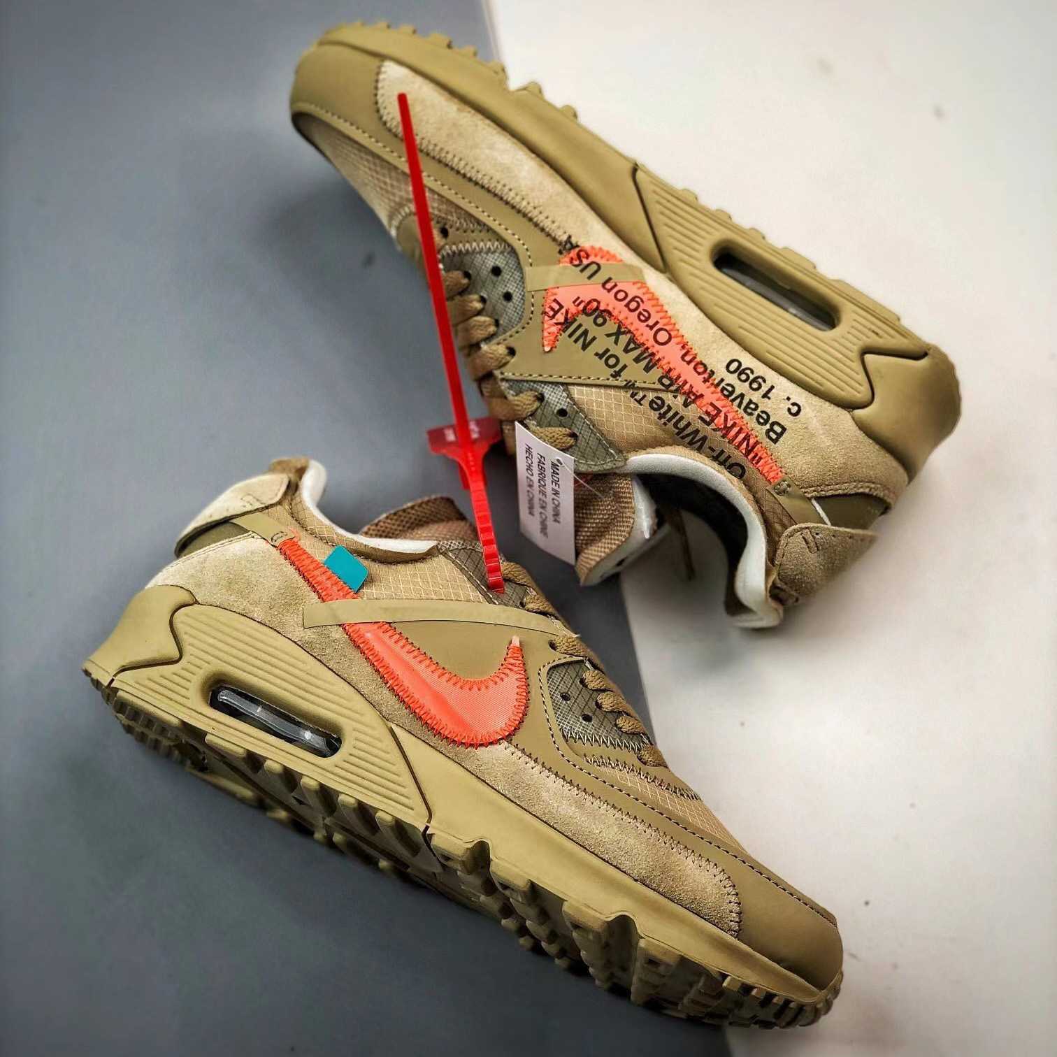 Off-White x Air Max 90 The 10 Sneakers AA7293-200 - EUR FASHION