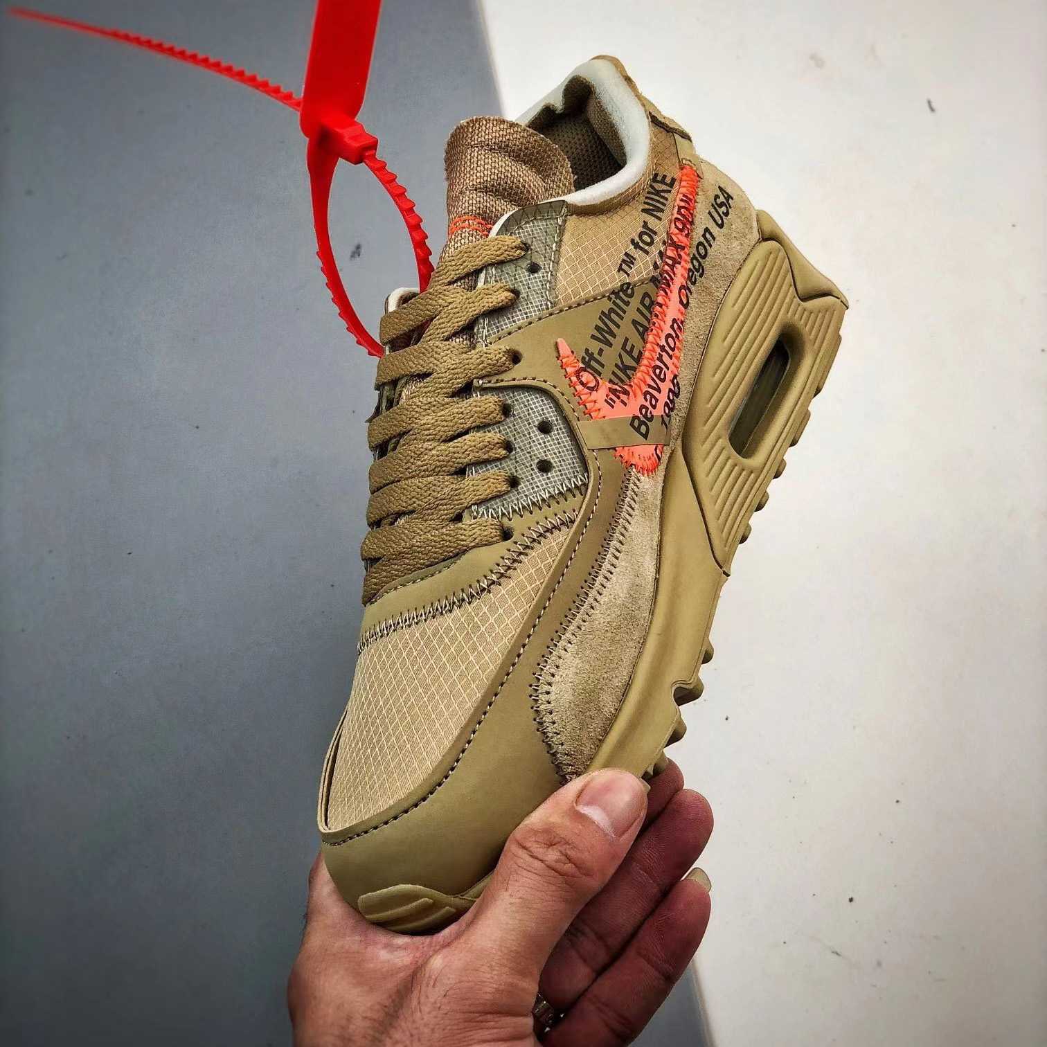 Off-White x Air Max 90 The 10 Sneakers AA7293-200 - EUR FASHION