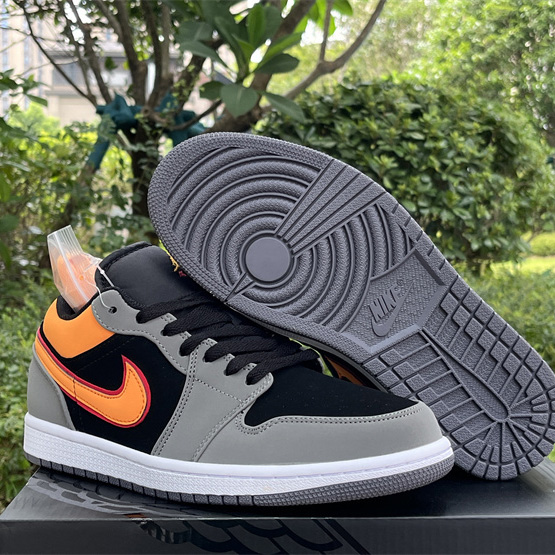 Air Jordan 1 Low „Light Graphite/Vivid Orange“ Sneaker FN7308-008 - EUR FASHION