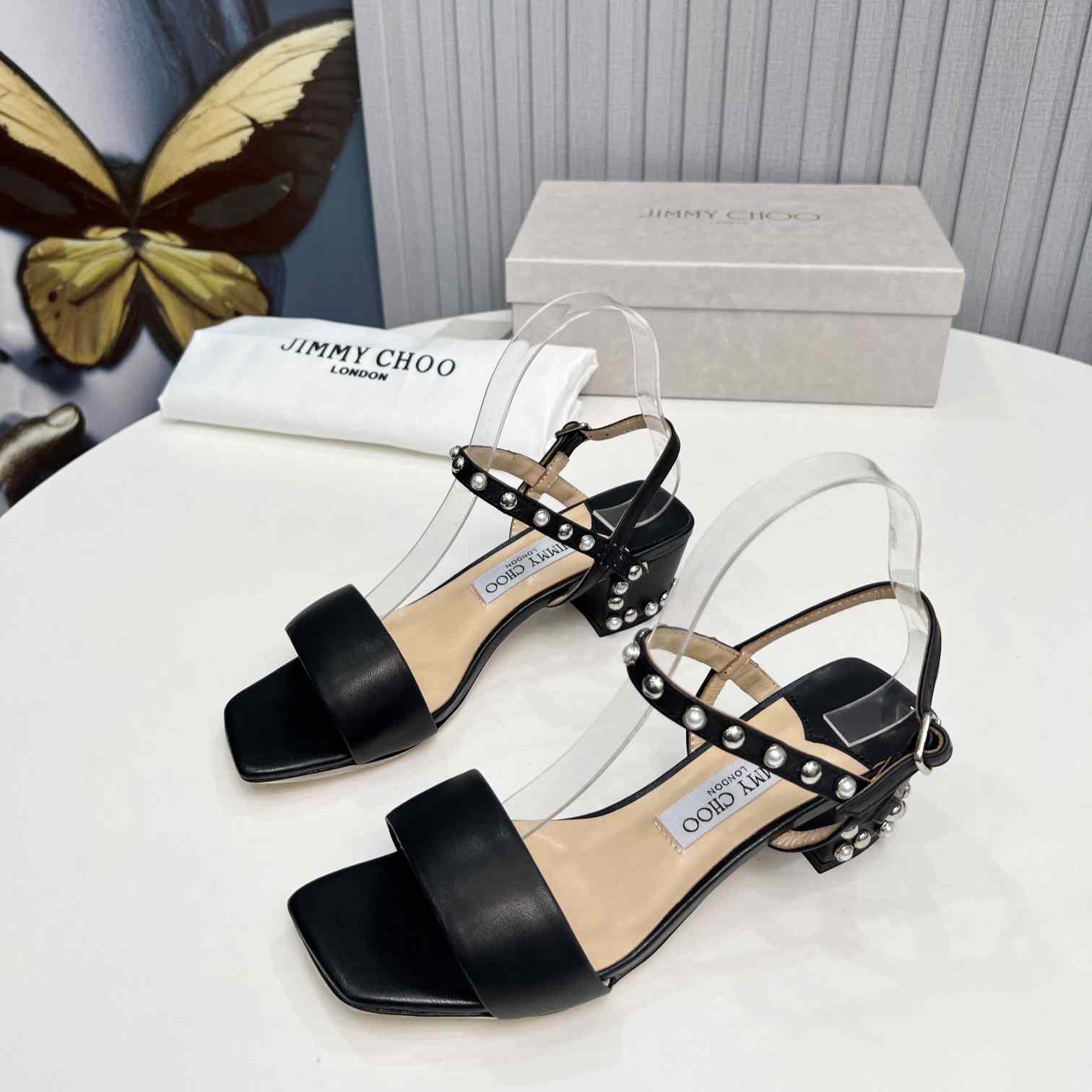 Jimmy Choo Aadra 45mm Sandalen - EUR FASHION