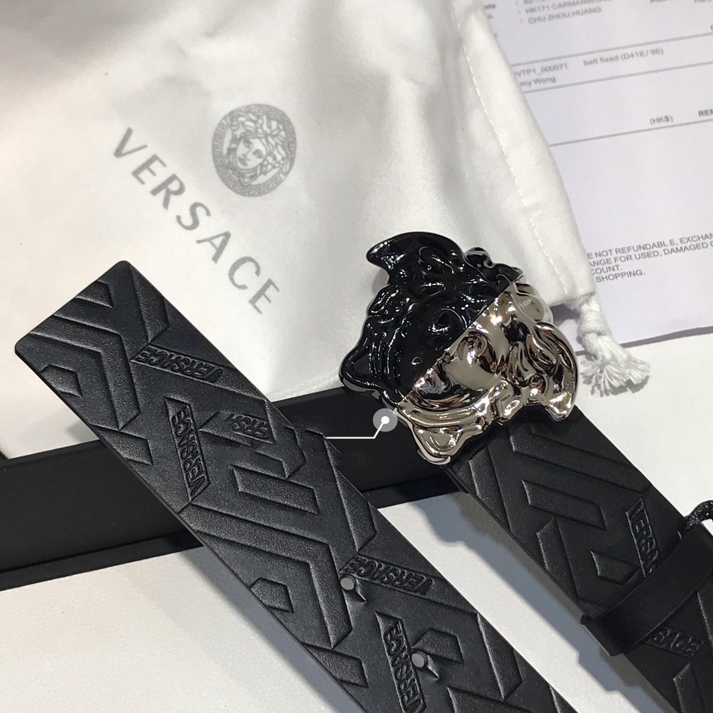 Versace Medusa Ledergürtel 38 mm - EUR FASHION