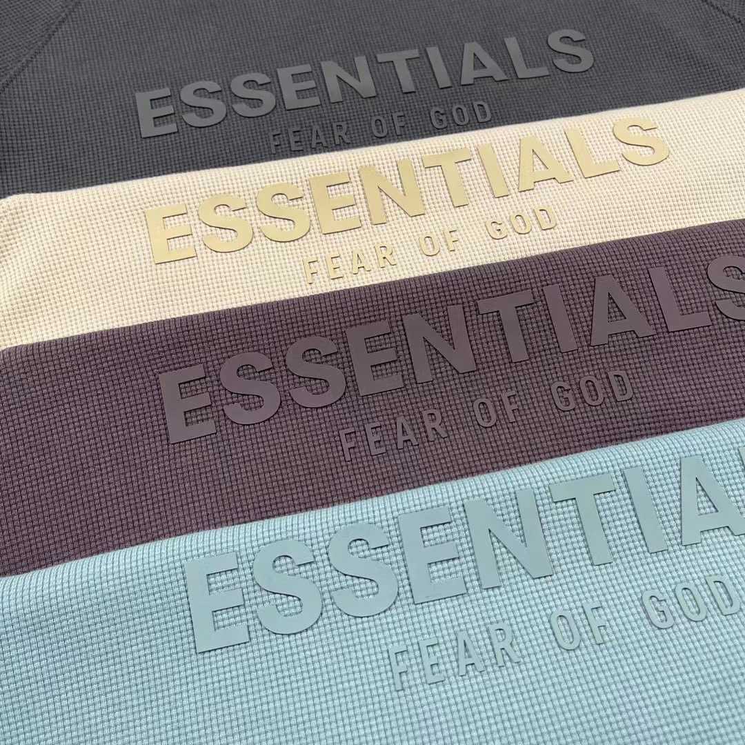 Fear of God Essentials Waffle Henley Rugby - EUR FASHION