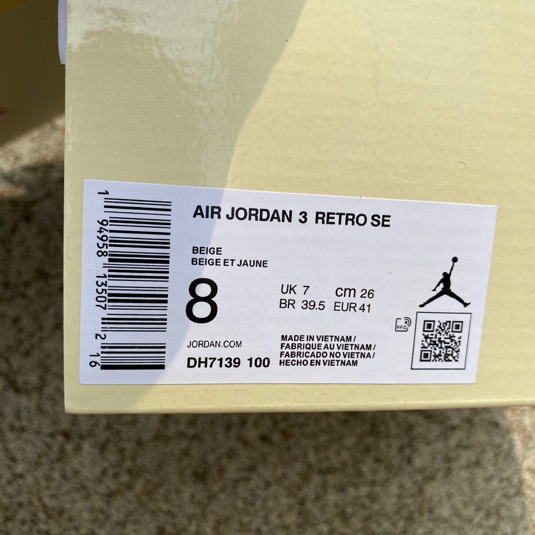 OFF-WHITE x Air Jordan 3 AJ3 Turnschuhe DH7139-100 - EUR FASHION