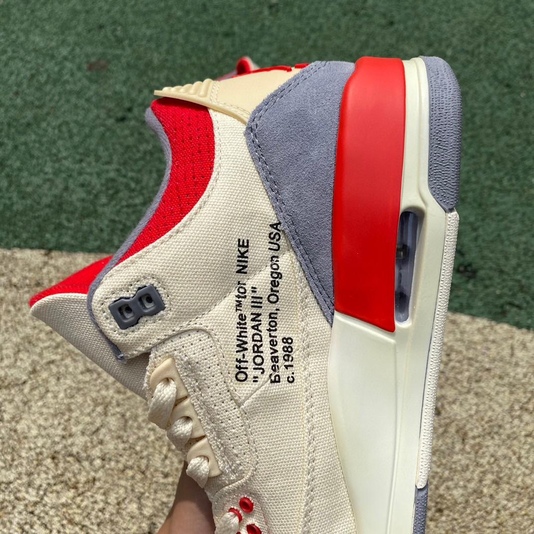 OFF-WHITE x Air Jordan 3 AJ3 Turnschuhe DH7139-100 - EUR FASHION
