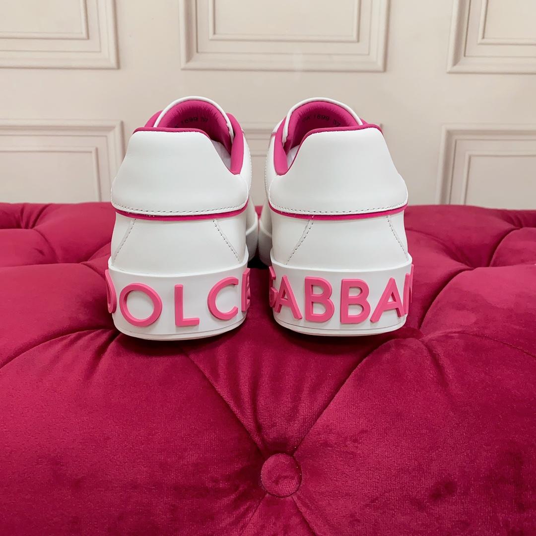 Dolce & Gabbana Portofino-Sneaker aus Kalbsleder - EUR FASHION